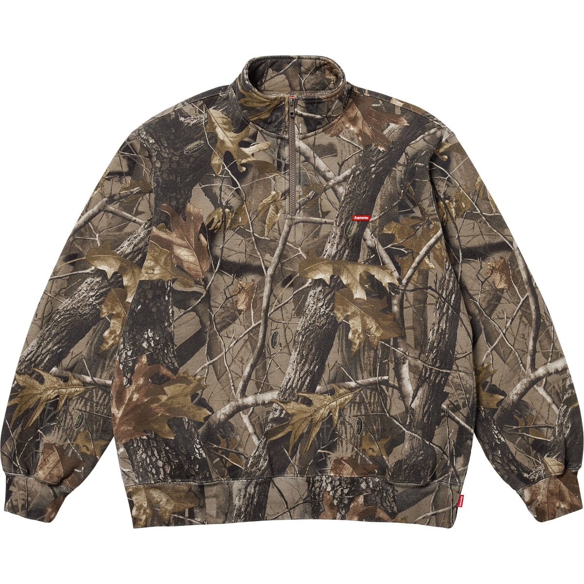 Details on Small Box Half Zip Pullover Realtree® Hardwoods from spring summer
                                                    2025