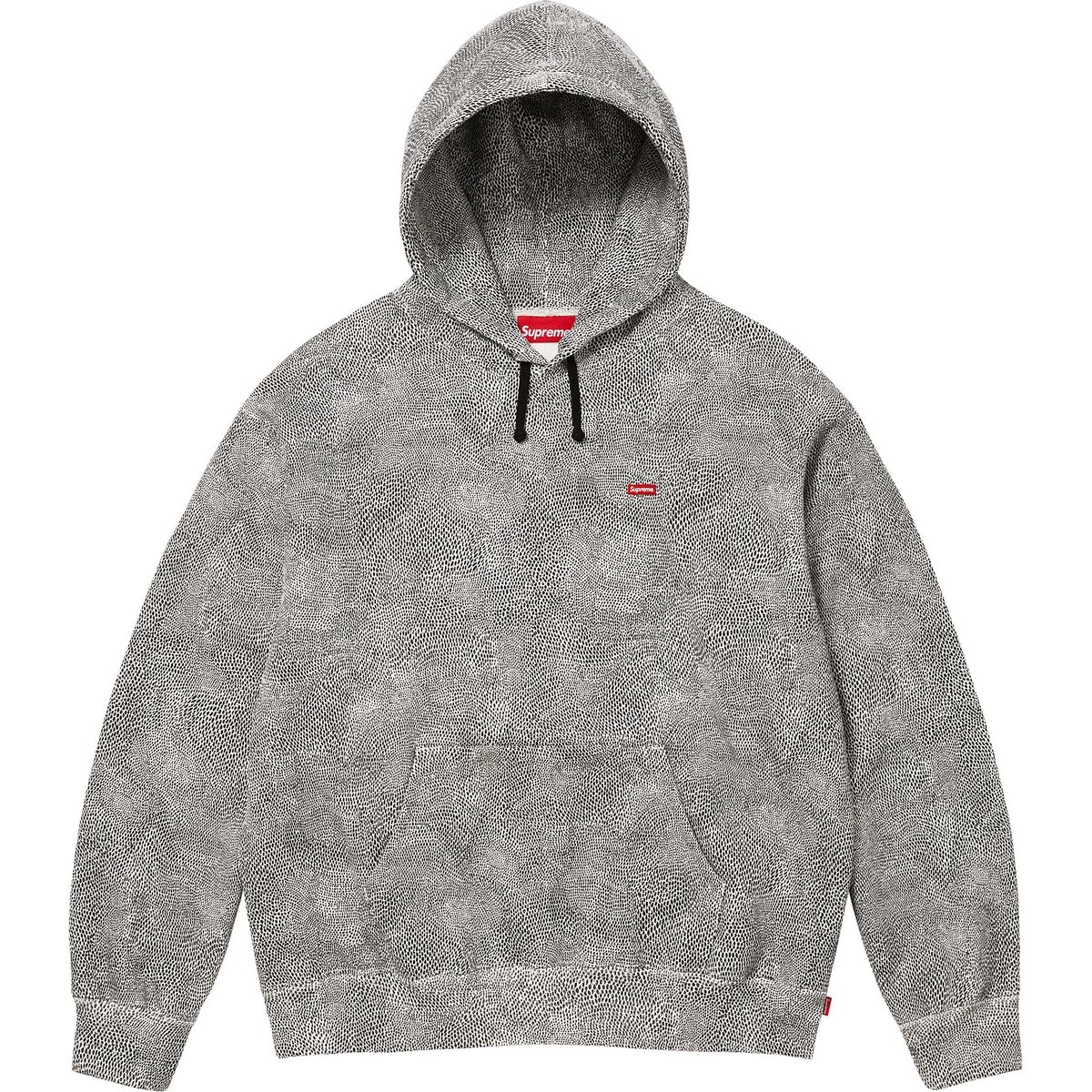 Details on Small Box Hooded Sweatshirt Snakeskin from spring summer
                                                    2025 (Price is $158)