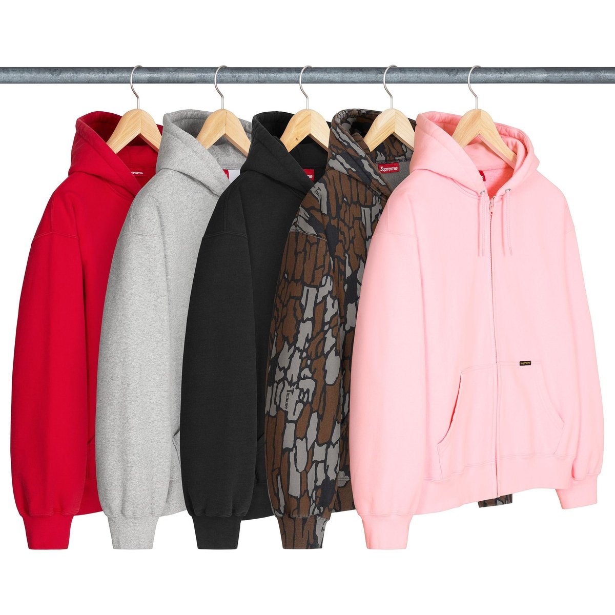 Supreme Work Zip Up Hooded Sweatshirt for spring summer 25 season