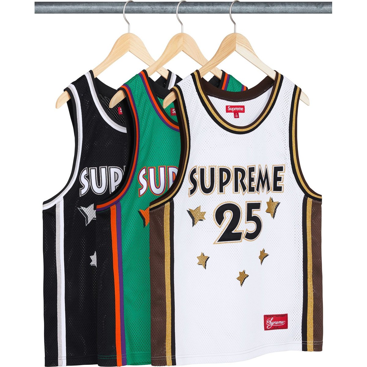 Supreme All Star Basketball Jersey for spring summer 25 season