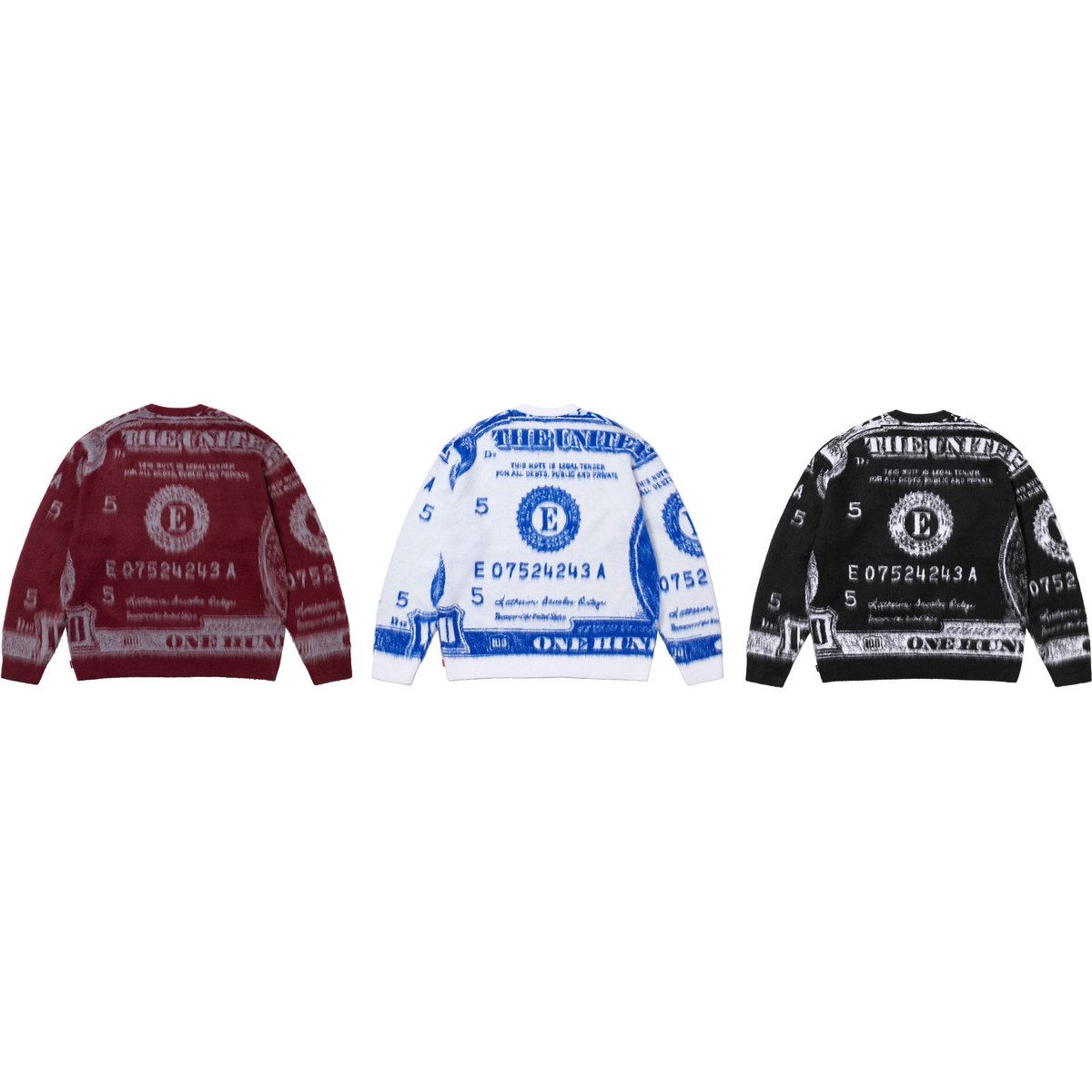 Supreme Money Sweater for spring summer 25 season