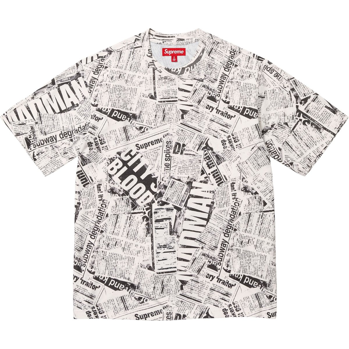 Details on Newspaper S S Top White from spring summer
                                                    2025