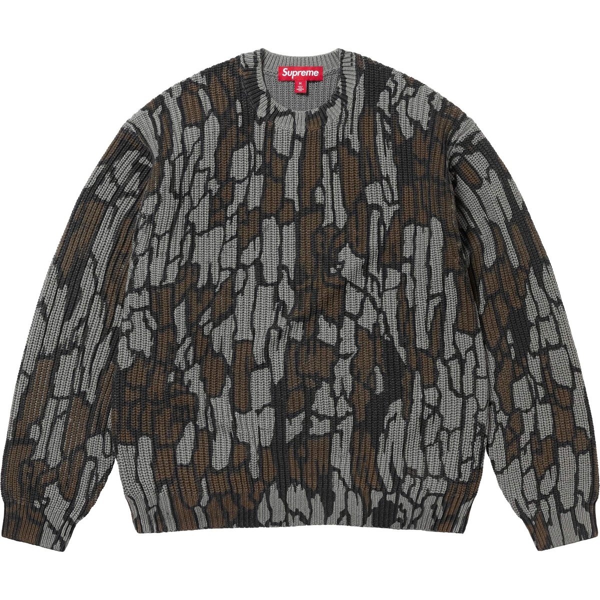 Details on Old English Printed Sweater Mossy Oak® Trebark® Camo from spring summer
                                                    2025