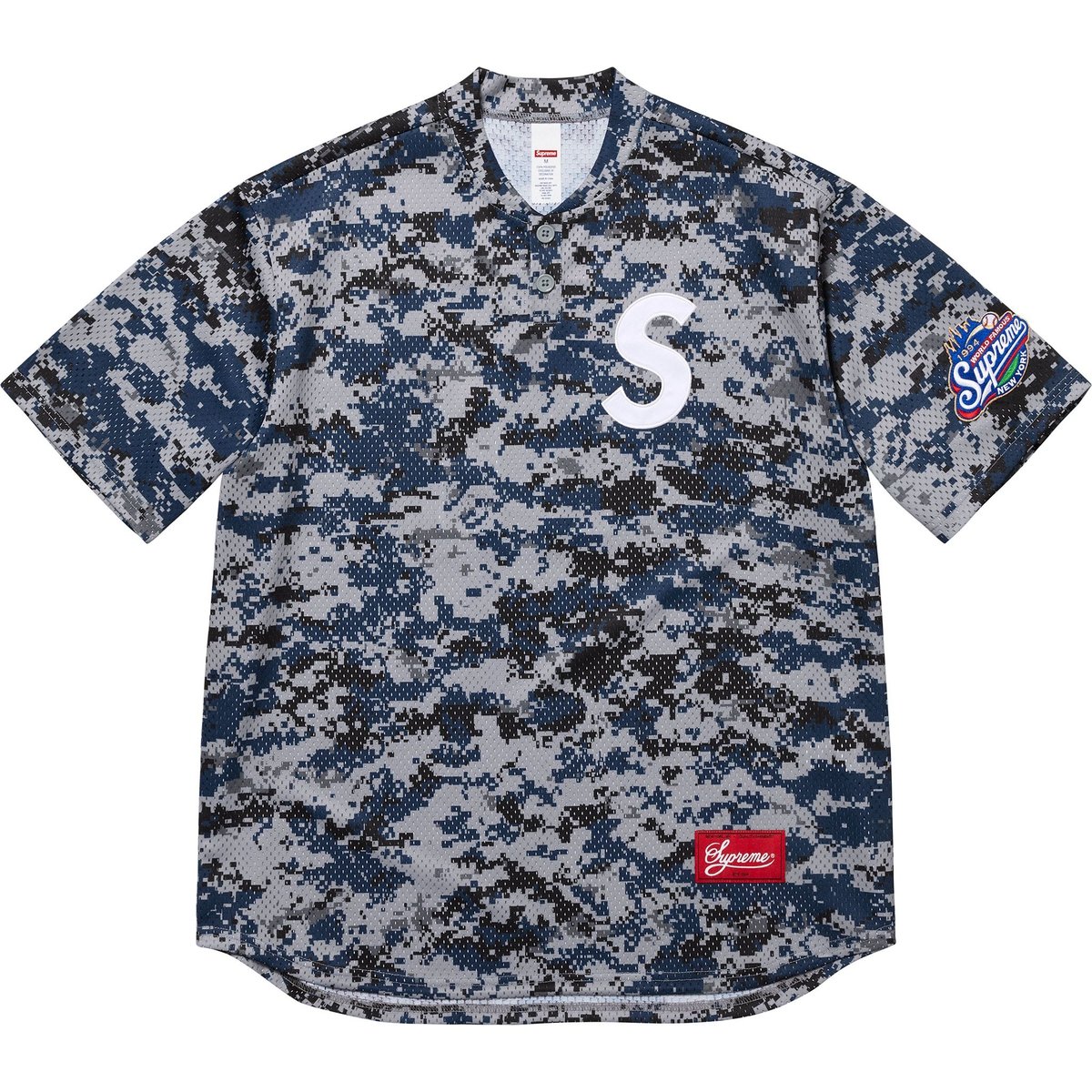 Details on S Logo Baseball Henley Digi Camo from spring summer
                                                    2025