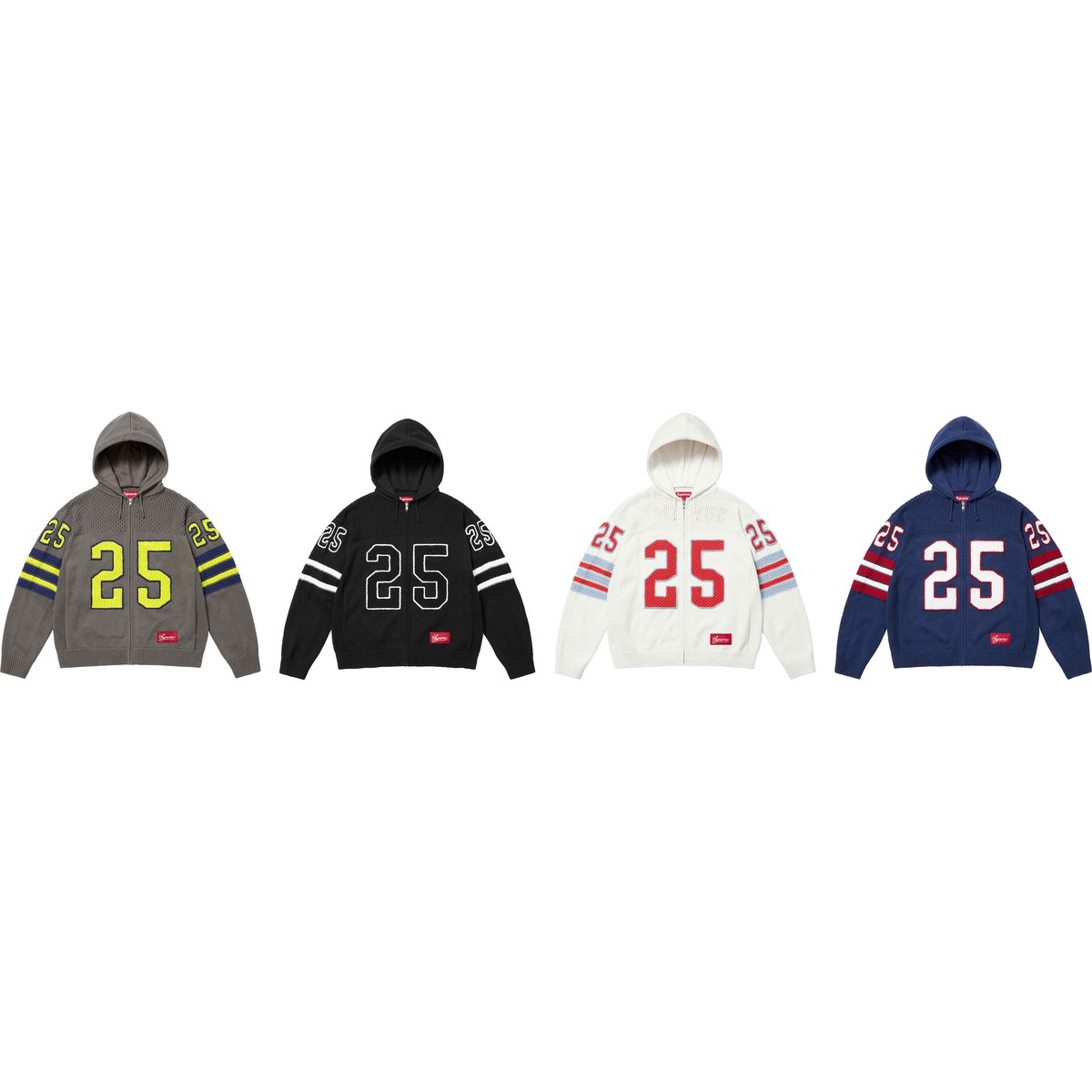 Details on Sport Zip Up Hooded Sweater Group Shots from spring summer
                                                    2025