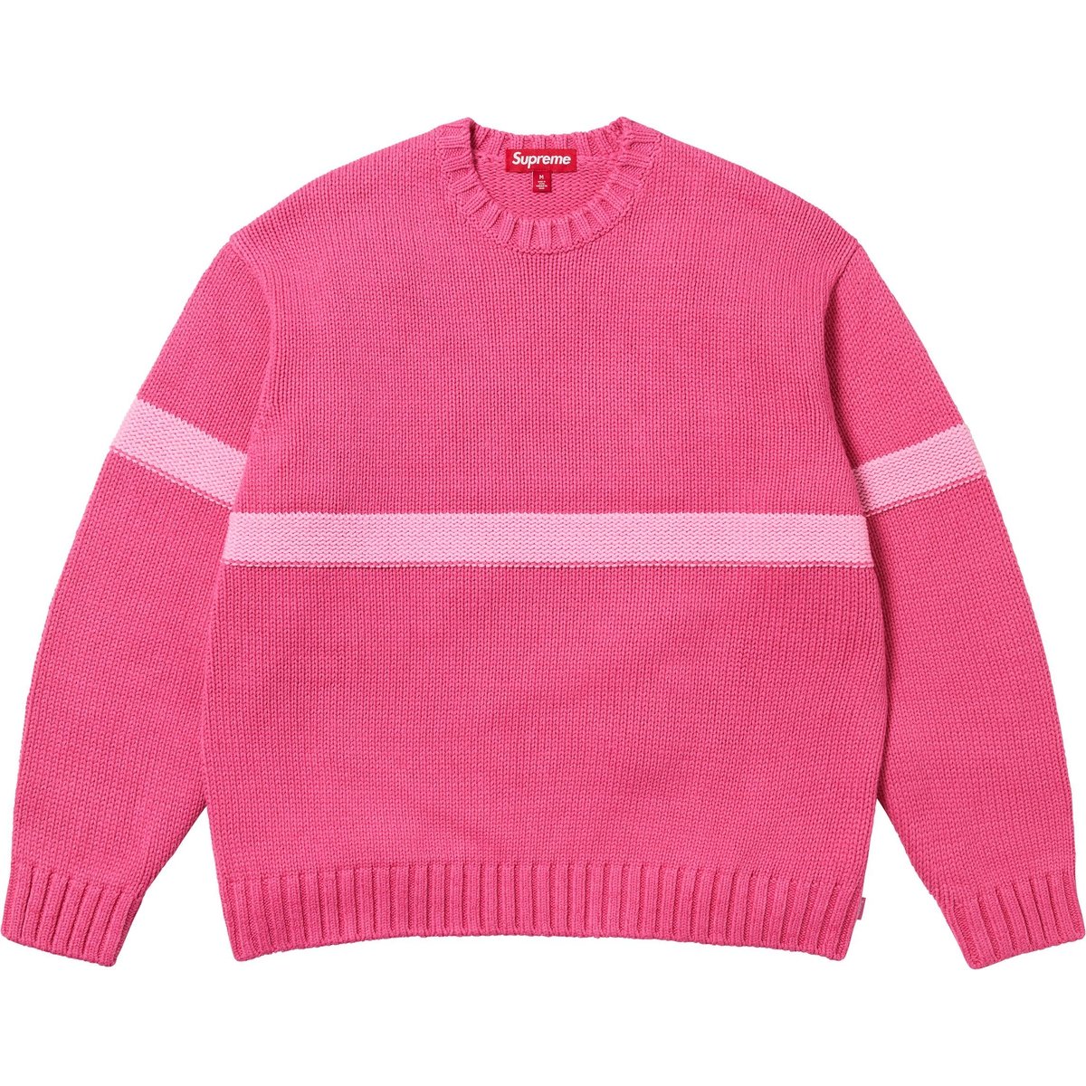 Details on Tonal Appliqué Sweater Dark Pink from spring summer
                                                    2025