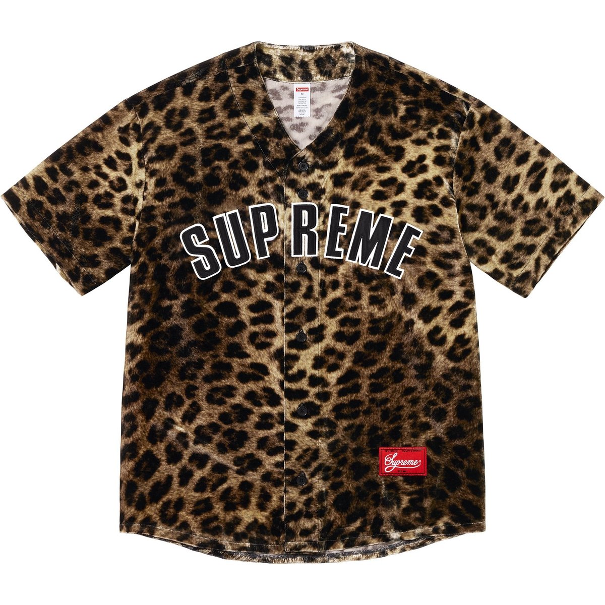 Details on Velvet Baseball Jersey Leopard from spring summer
                                                    2025