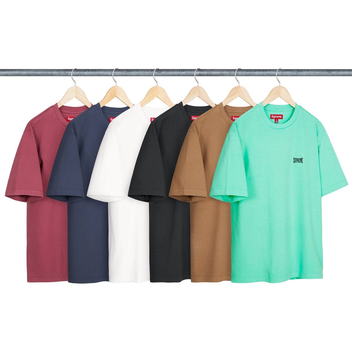 Supreme Warm Up Washed S S Top for spring summer 25 season